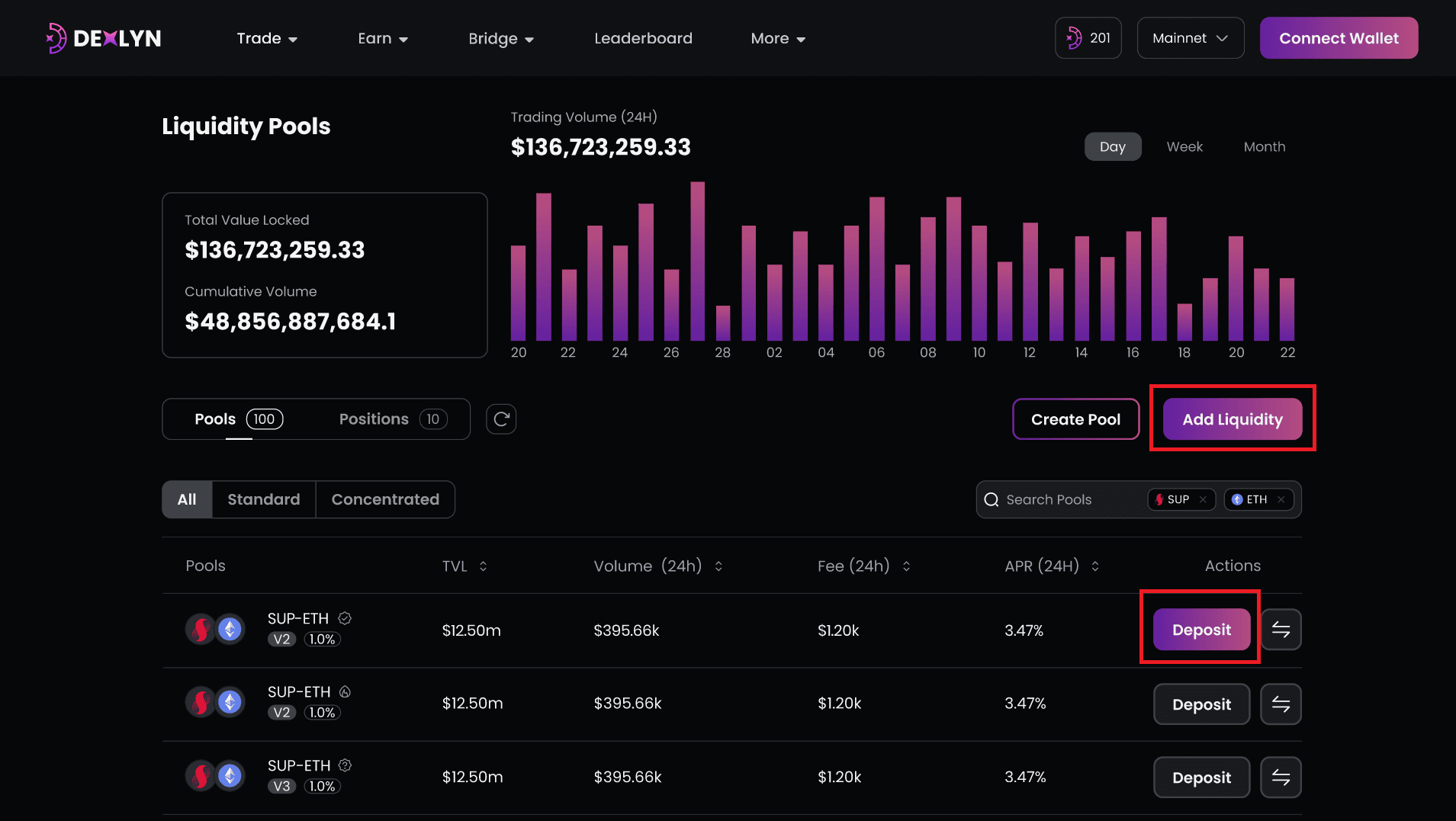 Add Liquidity
